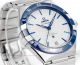 Replica V+ Factory Omega Master Chronometer Constellation Series White Dial Blue Ceramic Bezel (3)_th.jpg